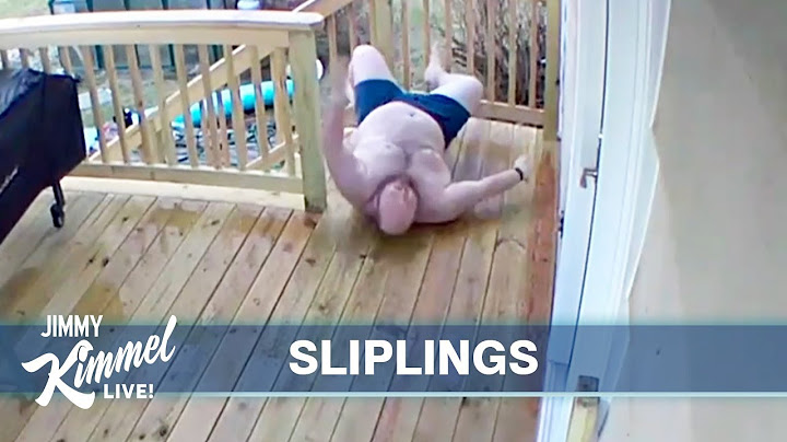 Jimmy Kimmel Chats with Siblings Who Slipped on Icy Deck