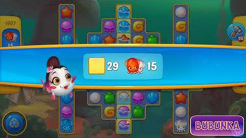 Fishdom level 1607 HD