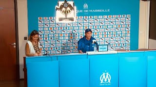 ⚪  CONFÉRENCE DE.PRESSE    JL GASSET & P LOPEZ / OM vs PSG