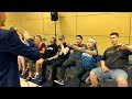 Little Kids Meeting Santa Claus | High School Hypnosis Show