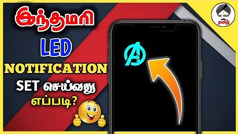 🔥New Style🔥 LED Notification In Tamil | NotifyBuddy | Ak tech தமிழ்