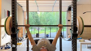 Day 362: Ageing Strengthfully #benchpress