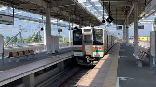 211系　伊勢崎駅発車