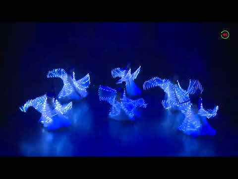 Belly Dance With LED Isis Wings Rewindings