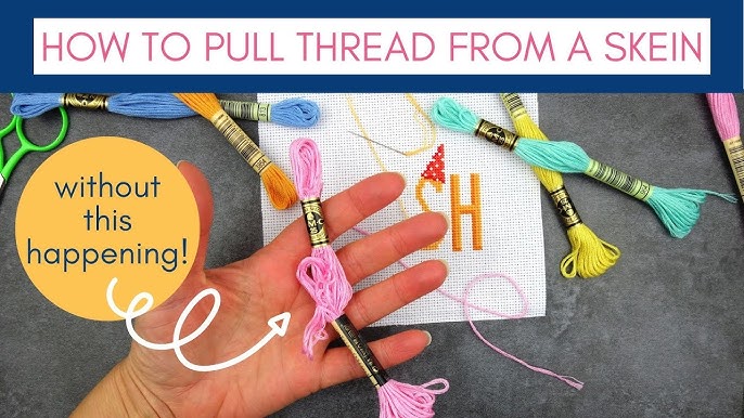 How To Store Embroidery Floss [Tangle Free + Organized!] - Crewel Ghoul