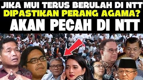 STOP ANGAN KHILAFAH🔥‼️STOP NGATUR DAGING BABI DI NTT !! NKRI BUKAN MILIK  ORANG ISLAM SAJA