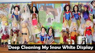 Deep Cleaning My Snow White Display