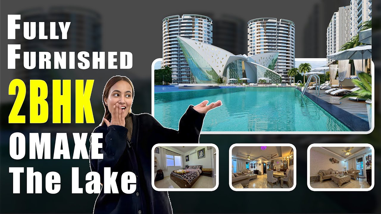 Fully Furnished 2 BHK Apartment in Omaxe The Lake New Chandigarh | #realestate 