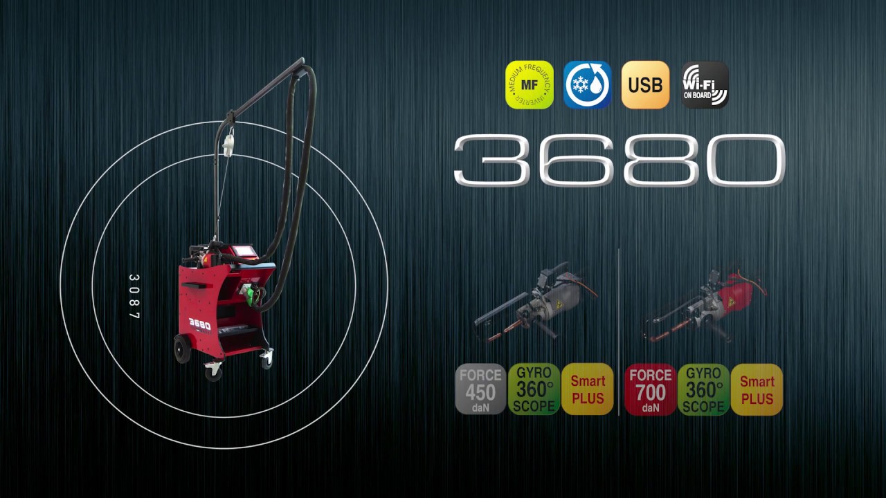 (ENG) TECNA 3680 - DC current welding station with inverter technology Spot
