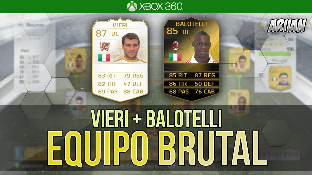FIFA 14 | Vieri + IF 85 Balotelli! 