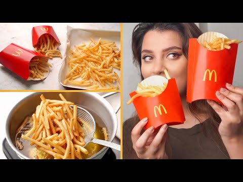 إزاي نعمل فرايز ذهبية ومقرمشة زي ماكدونالدز  🍟