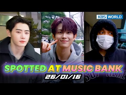 4K Spotted At Music Bank ENHYPEN ALPHA DRIVE ONE DxS And More 뮤직뱅크 출근길 260116 KBS WORLD TV 