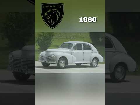 evolution of peugeot