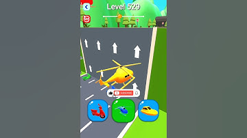 shape Shifting Funny Race Master - Level 529 - Android GamePlay