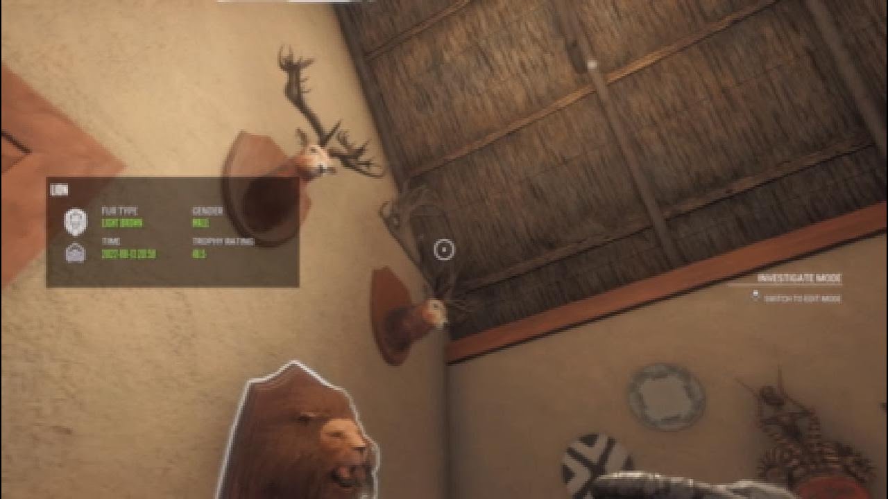 theHunter Call of the wild PS5 trophy lodge tour 1