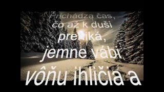 Video thumbnail of "Vianočný zázrak (+Text)"