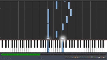 Czerny Exercise 5 from Practical Method for Beginners at 100BPM in Synthesia