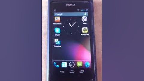 Nokia n9 dual boot android jellybean