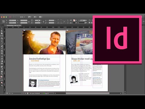 Video: Hur redigerar du mallsidor i InDesign?