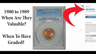1980 Penny Worth $2,300!! 1980 to 1989 Pennies When Are They Valuable?