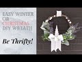 Ease Christmas or Winter DIY Wreath