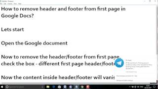 how to delete header section google docs how to delete header section google docs