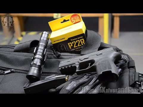 Nitecore P22R flashlight test