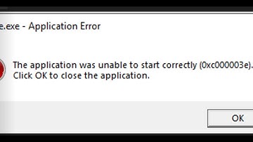 Fix Error (0xc000003e) The Application Was Unable To Start Correctly On Windows 10/11