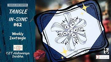 HeartiZen2022✨Day3✨Tangle Whirlee✨CZT Aishwarya Darbha