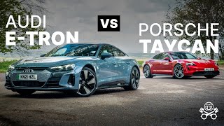 Porsche Taycan 4S Vs Audi E-Tron Gt For Worlds Best Ev Pistonheads