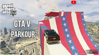 gta5 3.32km long and 59% success rate new online parkour gameplay challenge | GTA V