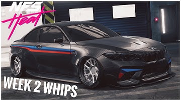 NFS Heat Studio App Container 2 Cars | Air Ride Edits & Builds | iPad Pro [4K]