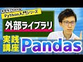 22. 外部ライブラリ(Pandas) | 中学生でもわかるPython入門シリーズ