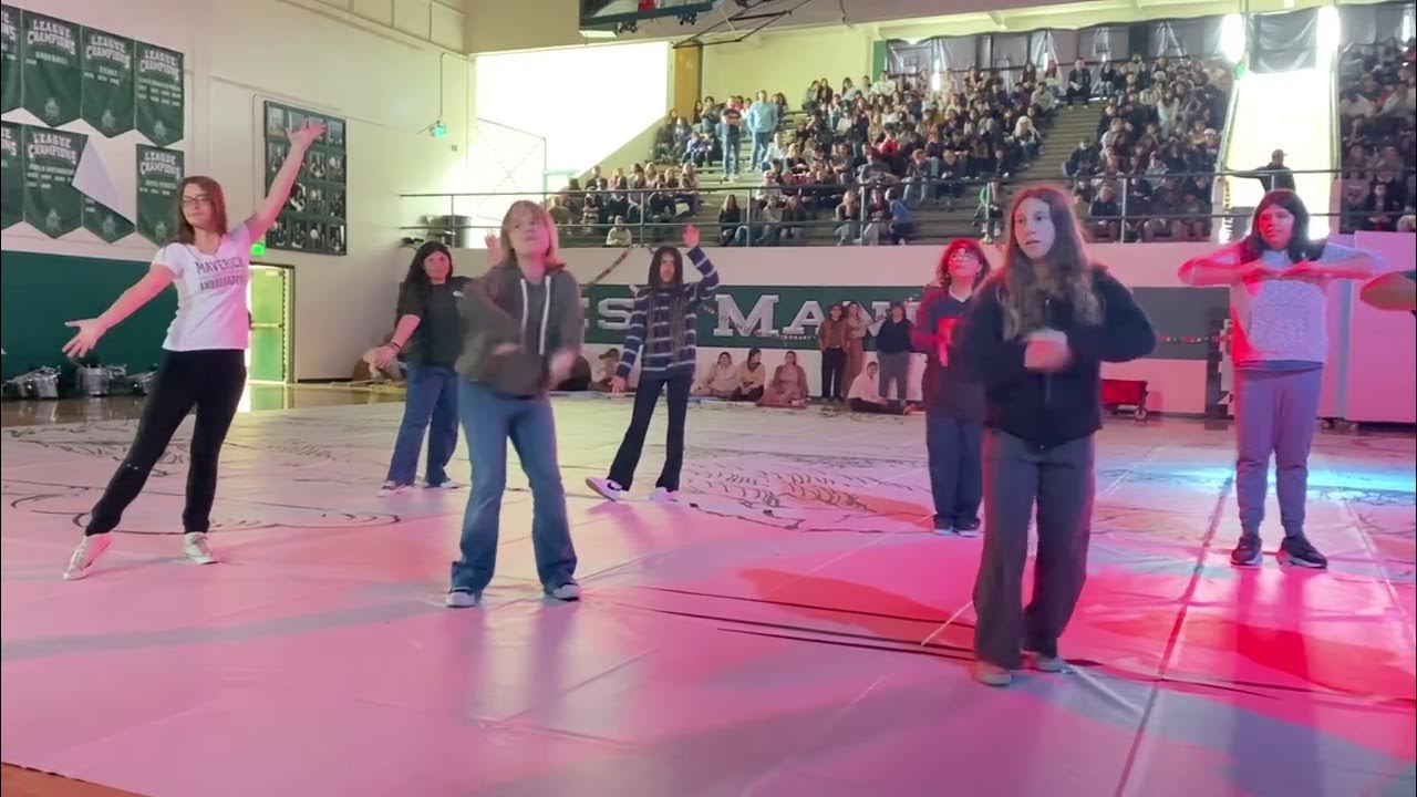 Costa Mesa Middle School Super Mario themed rally 2023 YouTube