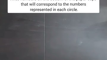 Practice number matching with paper cups!