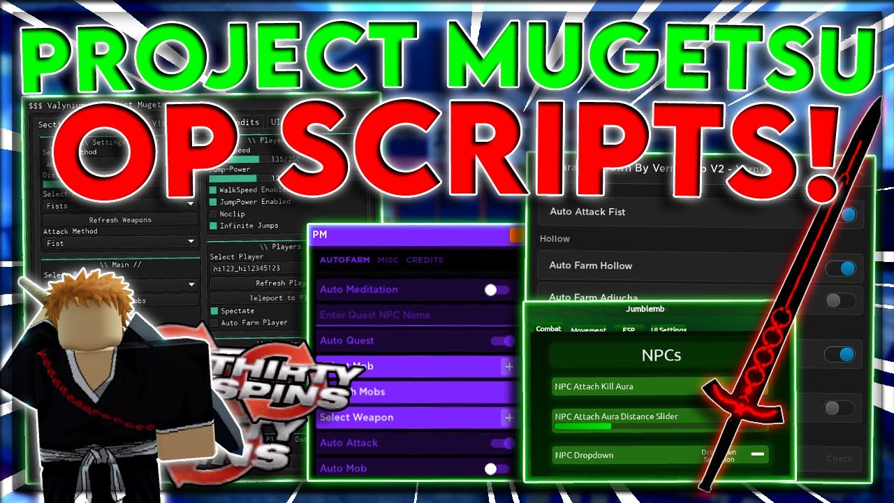 Code Project Mugetsu mới nhất 2023 reset chỉ số, spin, Orb