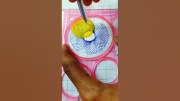 How many rotations did the pen make in total? #3d #Spirograph #2024#shorts