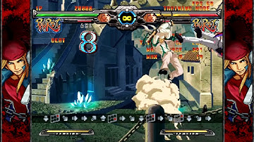 GGXXAC+R EX Axl - Bomber Loop From Airdash