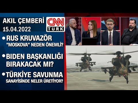 Biden başkanlığı bırakacak mı? Türkiye savunma sanayisinde neler üretiyor? - Akıl Çemberi 15.04.2022