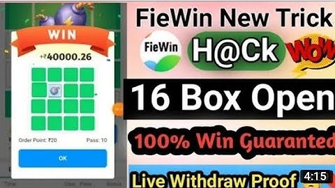 fiewin hack tricks New tricks today winging tricks fiewin Minesweeper tricks