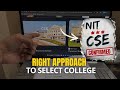 Finally decided 🗣️ NIT *** Cse | JOSAA and CSAB Explained in short | Counselling Tips #jee