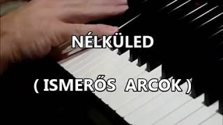 Video thumbnail of "Nélküled – Ismerős arcok (zongora feldolgozás)"