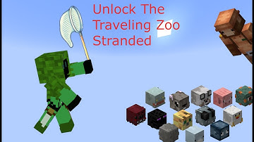 First 6 pets in stranded unlocking the travelling zoo [Hypixel Skyblock]