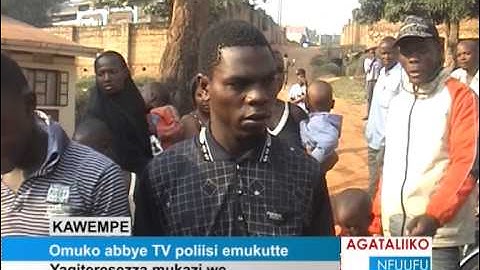Omuko abbye TV poliisi emukutte