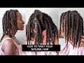 HOW TO TWIST YOUR NATURAL HAIR FOR A PROTECTIVE STYLE | QUICK TUTORIAL