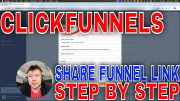 ✅  How To Create A Share Funnel Link In ClickFunnels🔴
