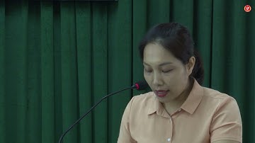 Hội LHPN huyện Vĩnh Tường tổng kết công tác Đại hội nhiệm kỳ 2021 2026