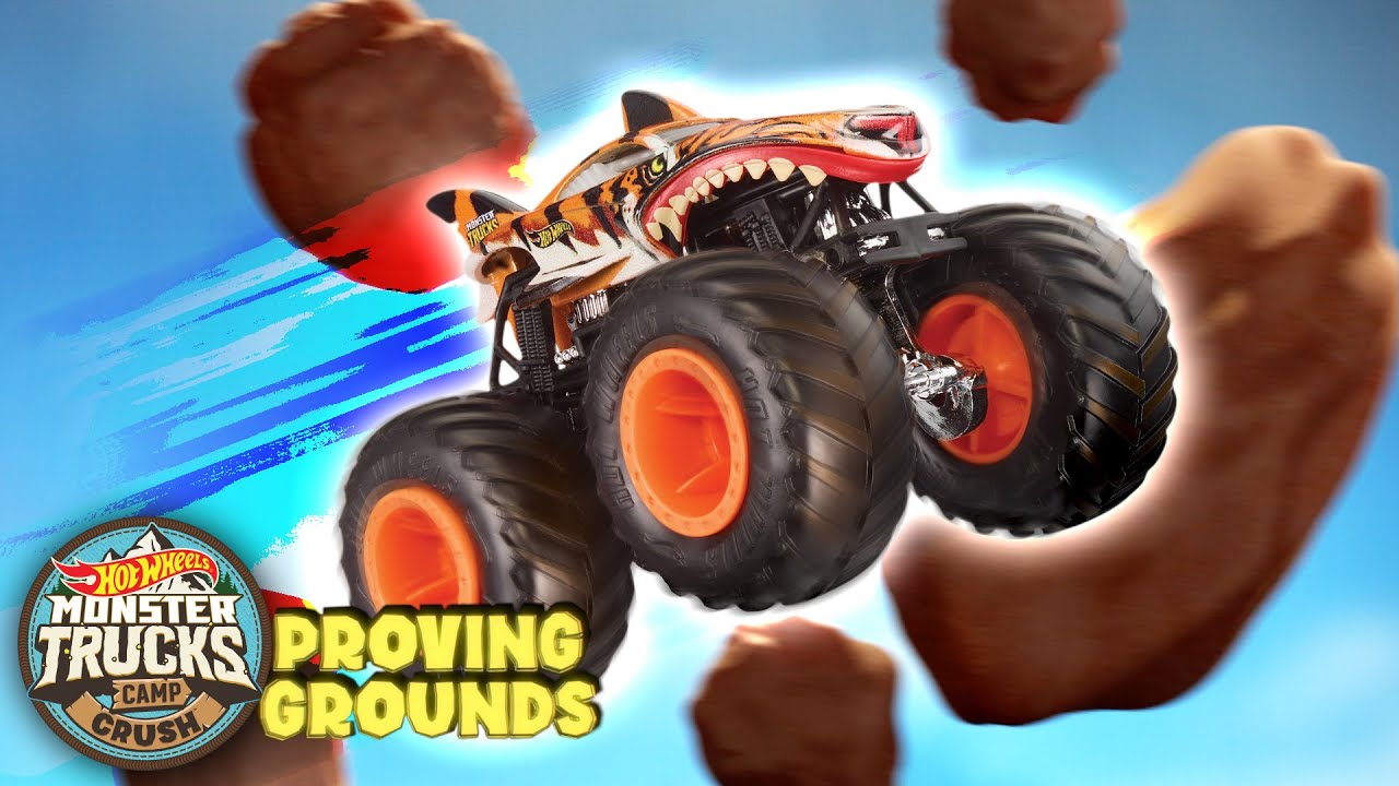 Download @Hot Wheels | EPIC MONSTER TRUCK CHALLENGES at Proving Grounds 🔥💥