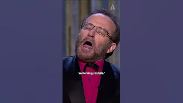 Robin Williams Cartoon Casting Impersonations At The Oscars 