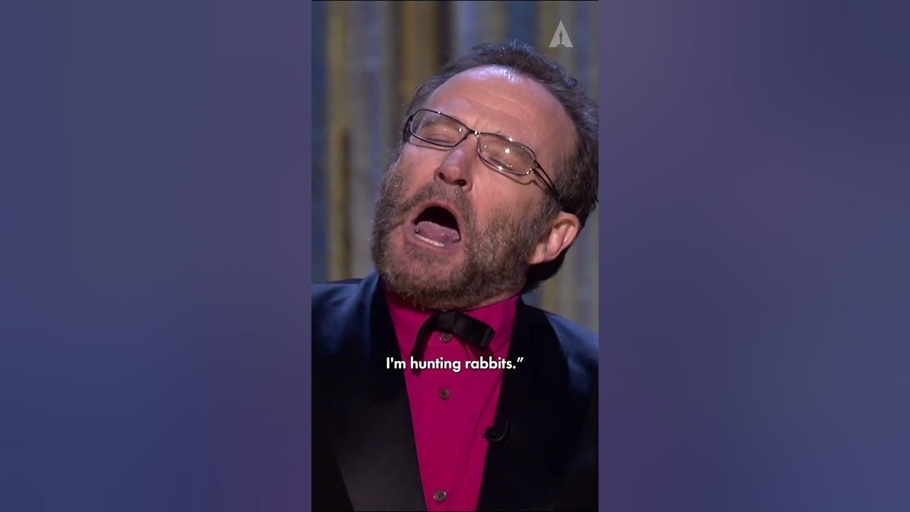 Robin Williams' Cartoon Casting Impersonations at the Oscars Robin Williams' Cartoon Casting Impersonations at the Oscars